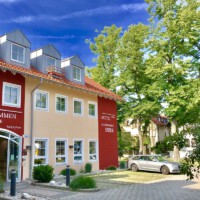 Aussanansicht im BED&BREAKFAST HOTEL ERBER in Ismaning
