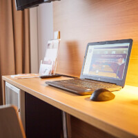 Schreibtisch im Hotel Erber in Ismaning